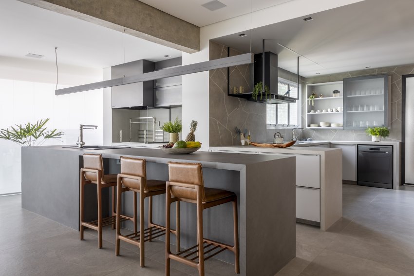 As inúmeras possibilidades da bancada de refeições nos projetos