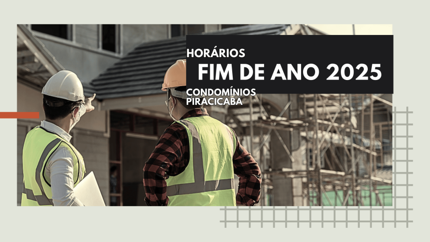 Horários Condomínios Piracicaba - Natal e Ano Novo 2025
