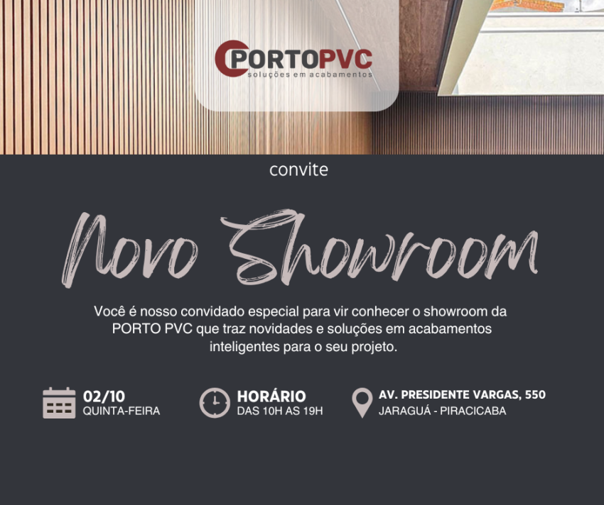 Inauguração Showroom PORTOPVC